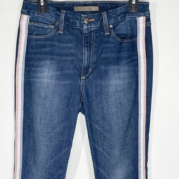 JOE’S JEANS Women’s HI (rise) Honey Curvy Skinny Ankle Tux Stripe Jean - Picture 2 of 5